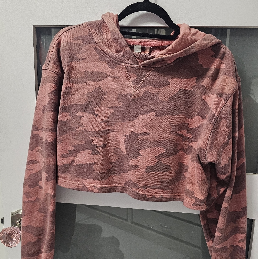 Lululemon All Yours Cropped Hoodie